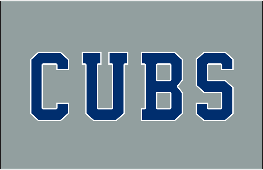 Chicago Cubs 2014-Pres Jersey Logo t shirts DIY iron ons